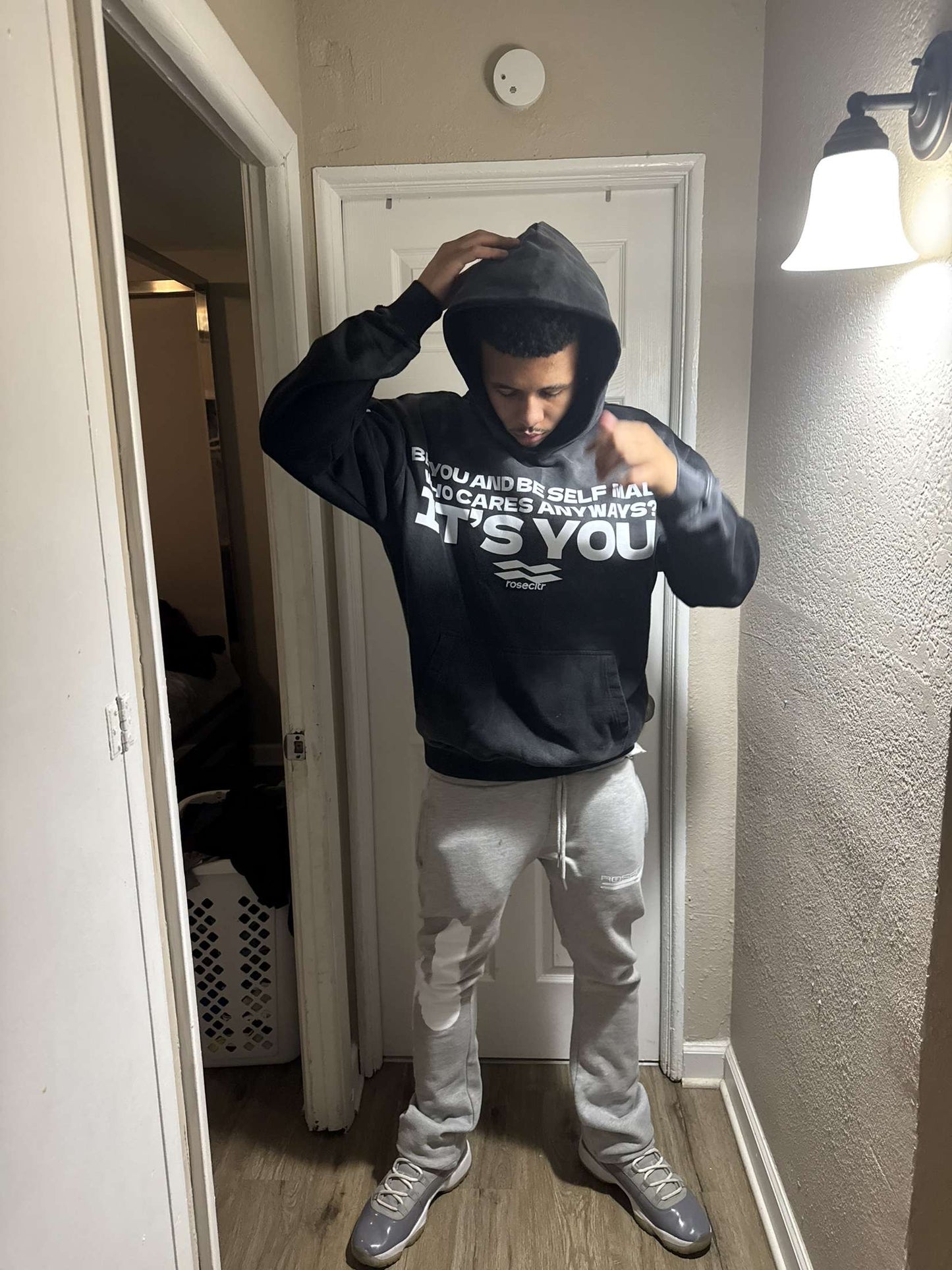 "ROSECLTR QUOTE" HOODIE