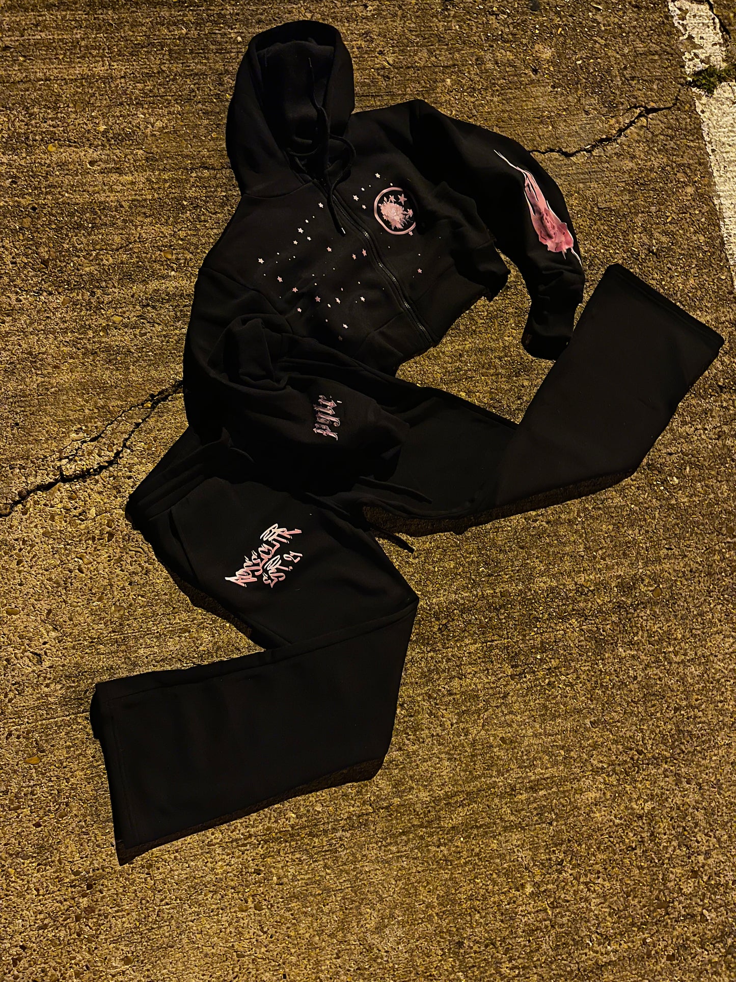 "RoseCLTR PGLR" Fleece Set