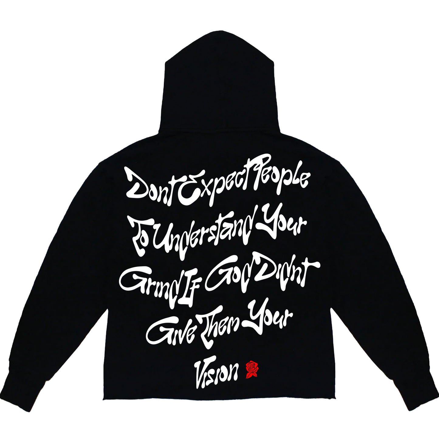 "RoseCLTR V1" Cropped Hoodie