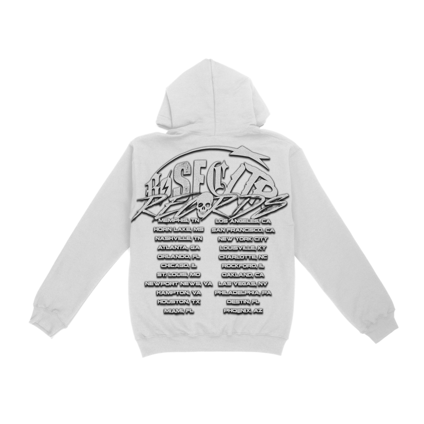 "ROSECLTR RC RECORDS" HOODIE