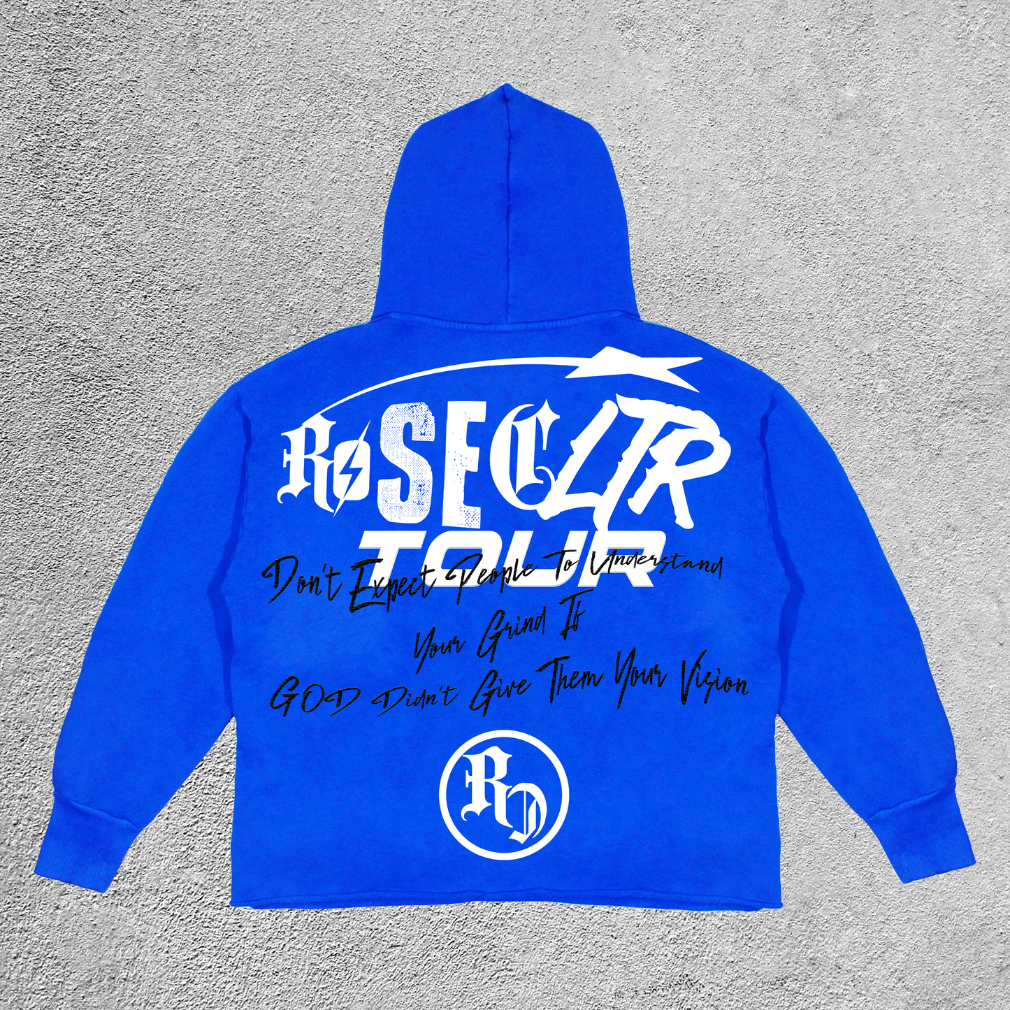 "ROSECLTR CROPPED HOODIE" V2
