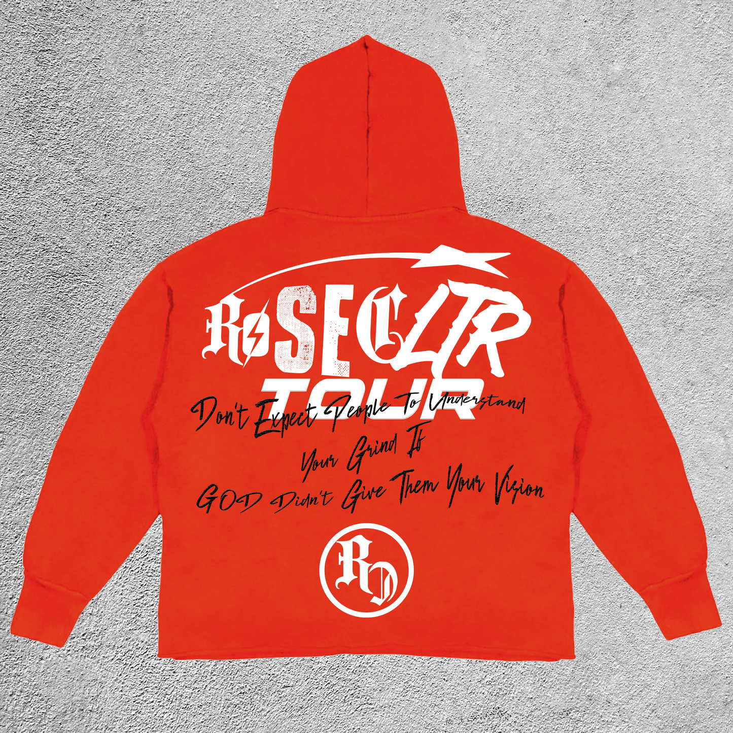 "ROSECLTR CROPPED HOODIE" V2