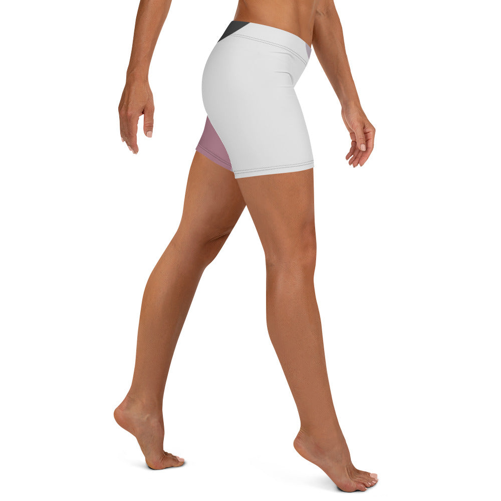 Origami 3Roses Biker Shorts