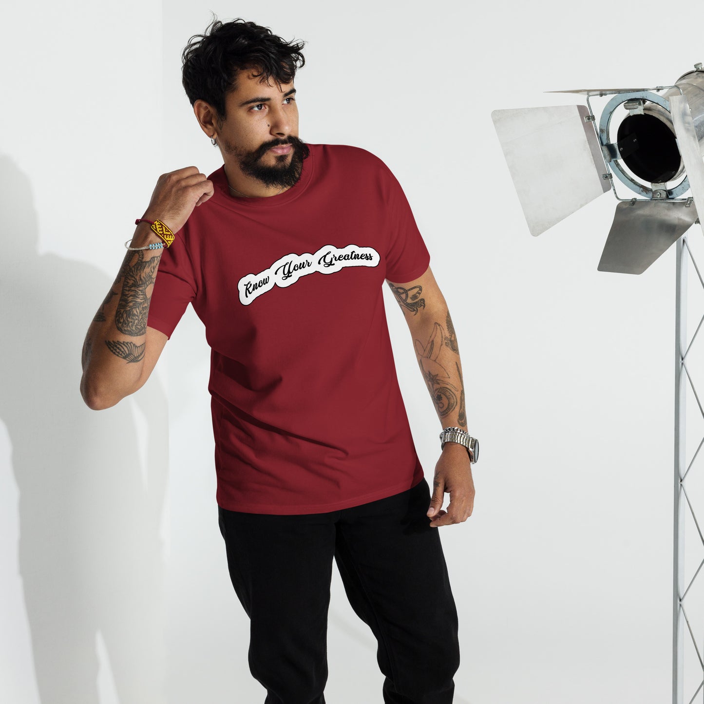 Know Your Greatness Heavyweight Tee