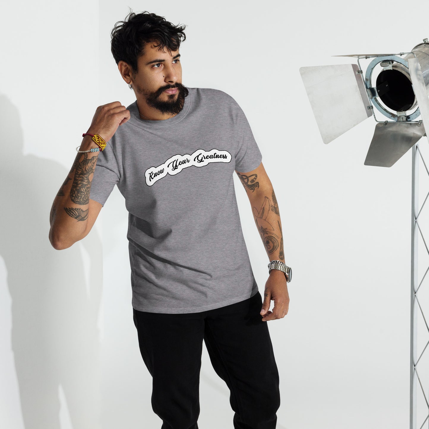 Know Your Greatness Heavyweight Tee