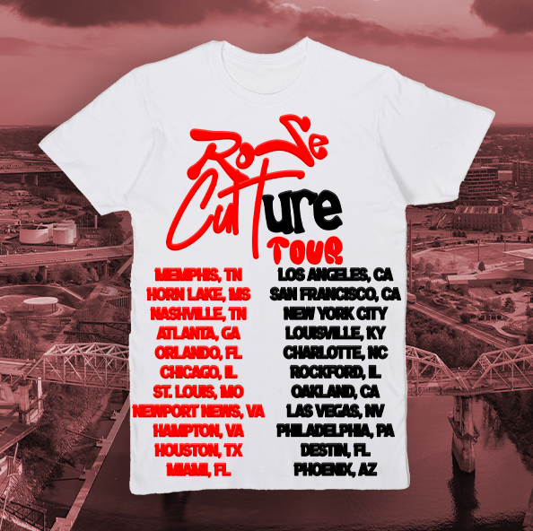 Rose Culture "RoseCLTR World Tour" T-Shirt