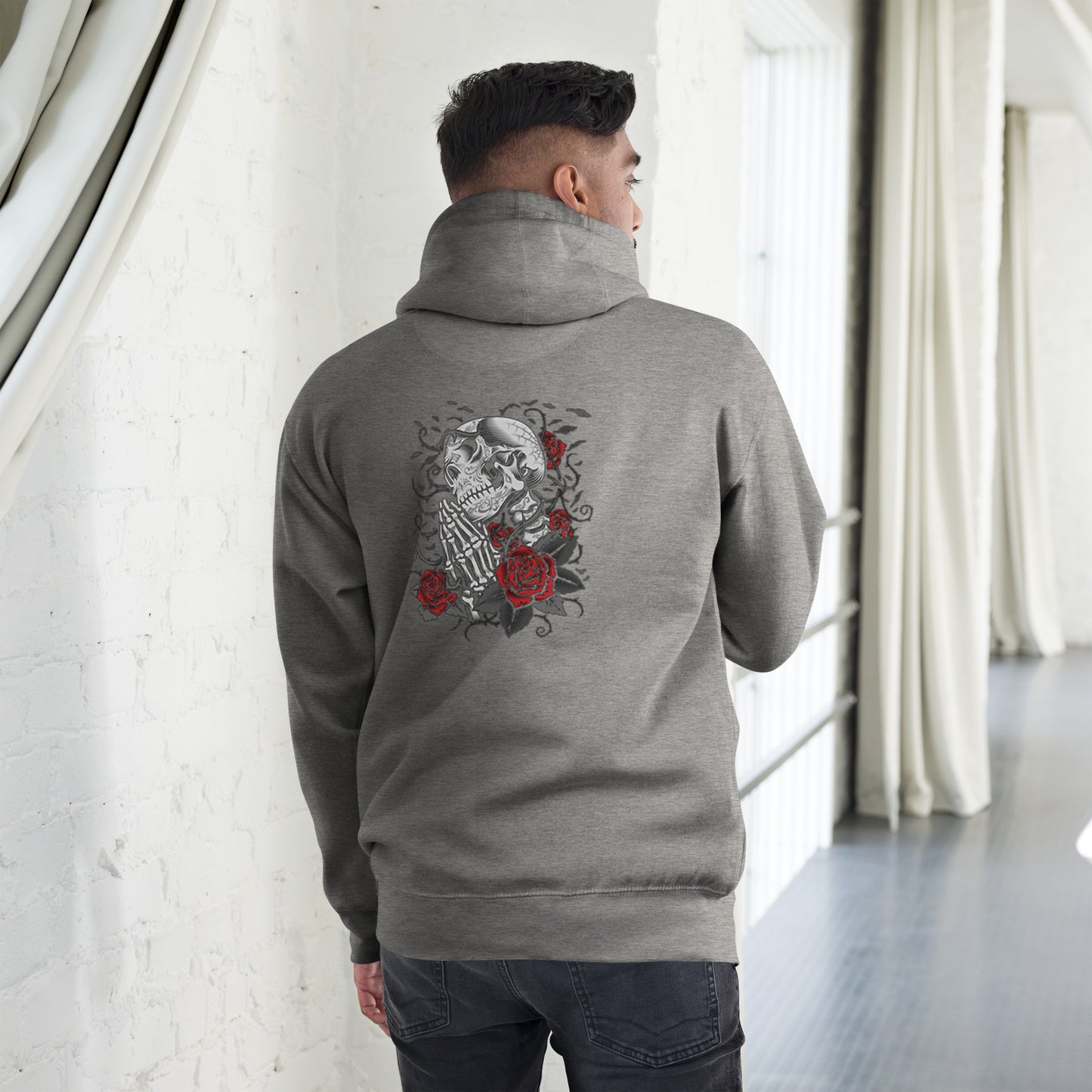 Unisex Rose Hoodie