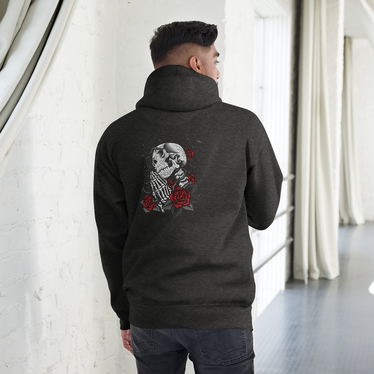 Unisex Rose Hoodie