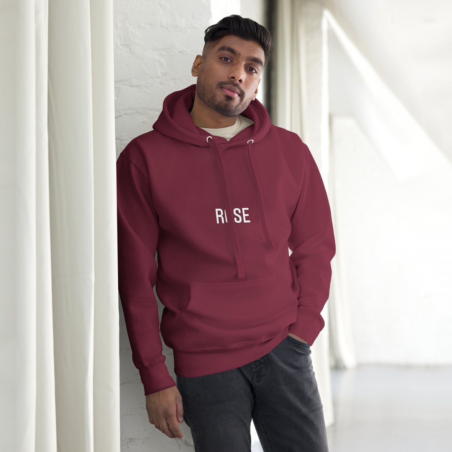 Unisex Rose Hoodie