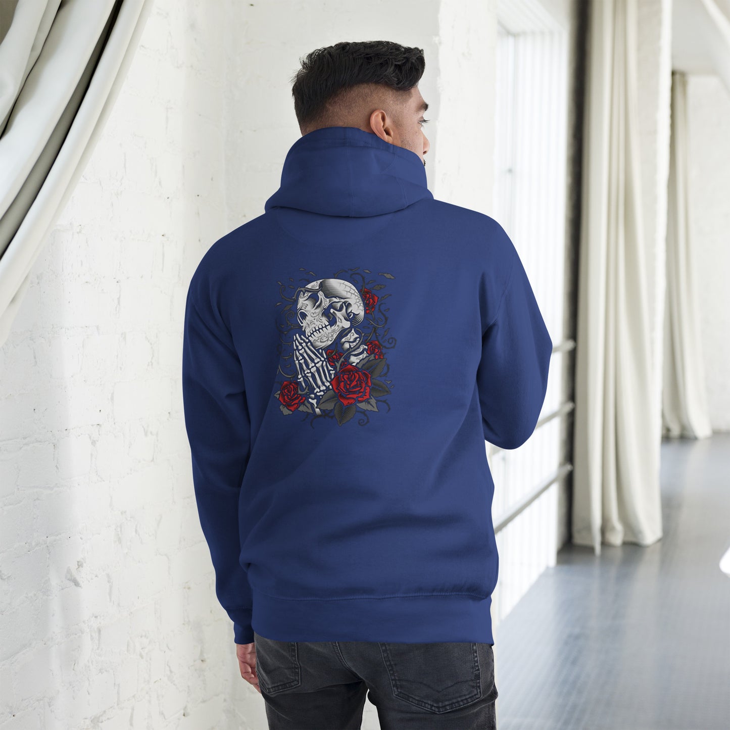Unisex Rose Hoodie