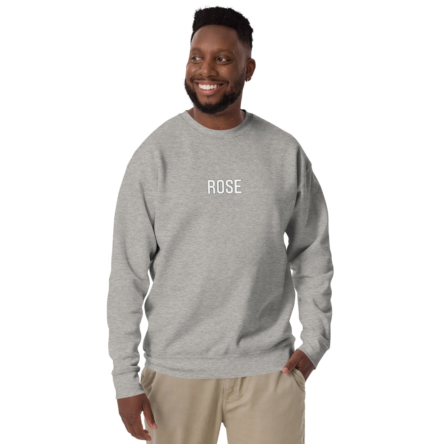 Unisex Premium Rose Branded Sweatshirt