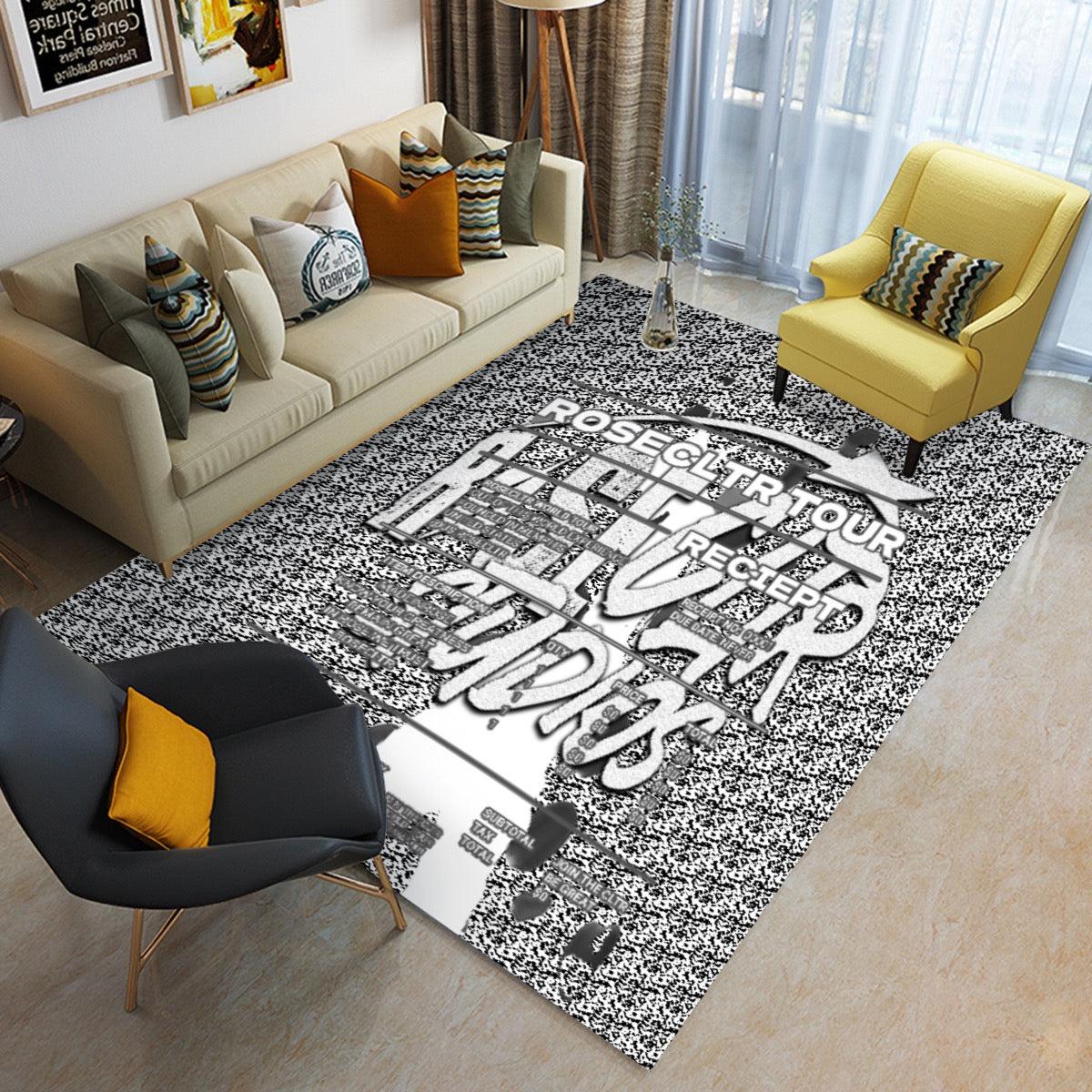 "ROSECLTR STUDIOS" Floor Rug