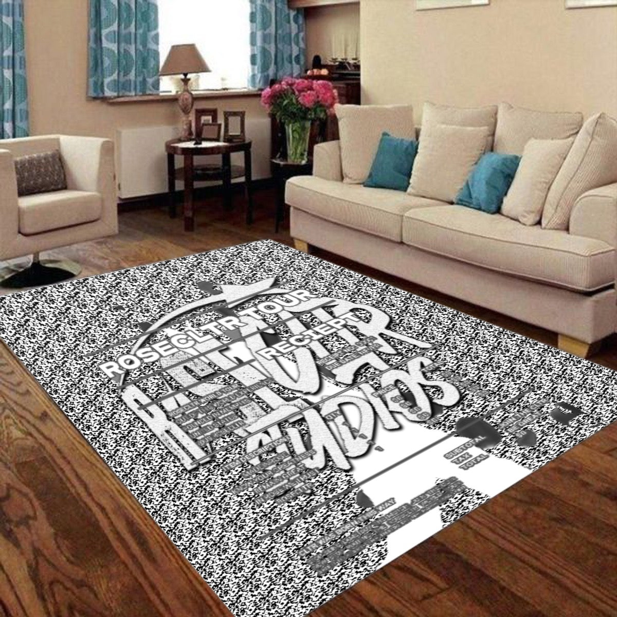 "ROSECLTR STUDIOS" Floor Rug