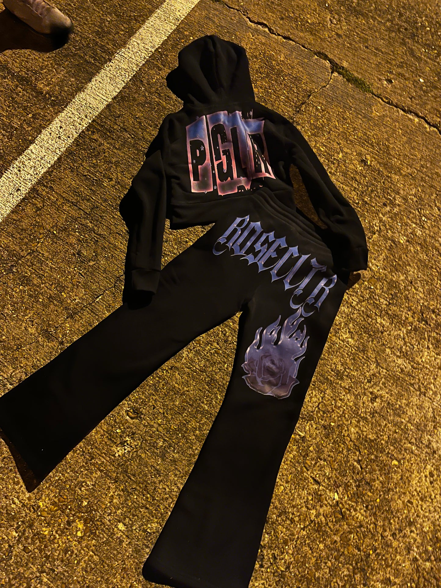 "RoseCLTR PGLR" Fleece Set