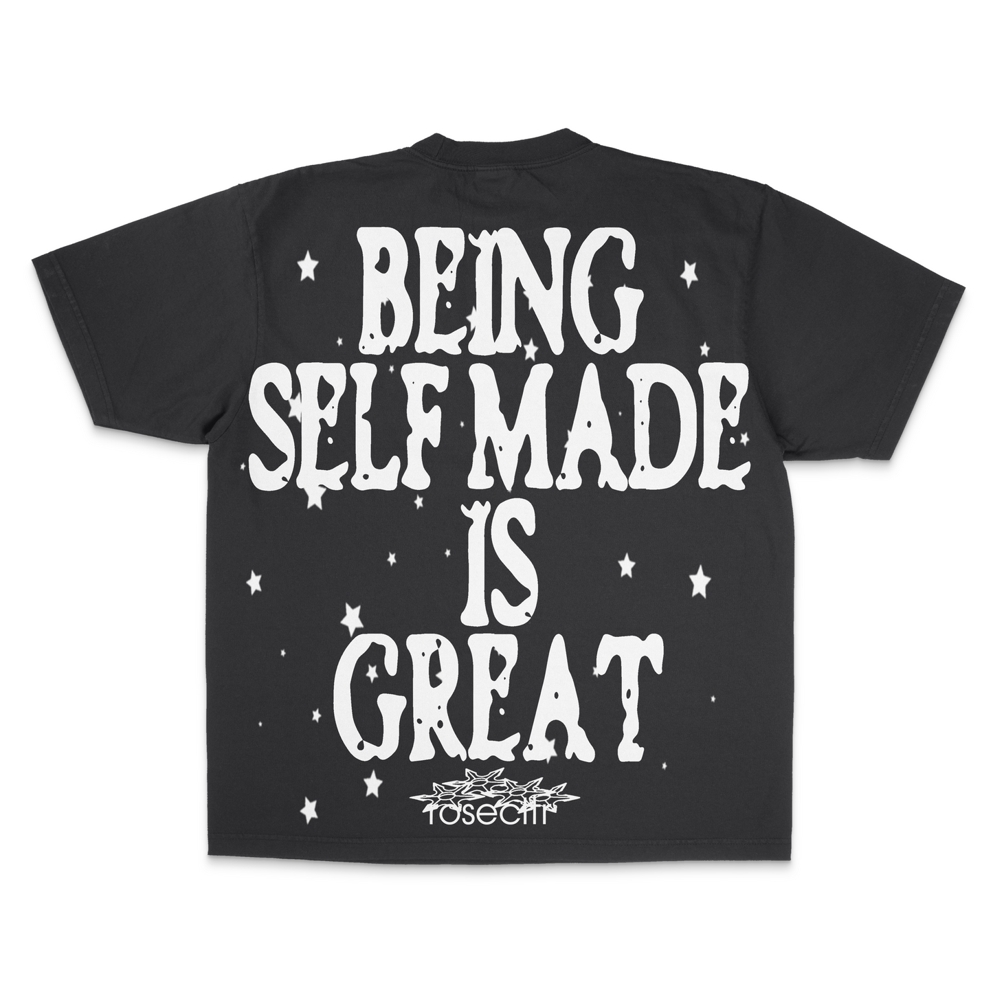 "BEING SELFMADE IS GREAT" GRAPHIC TEE