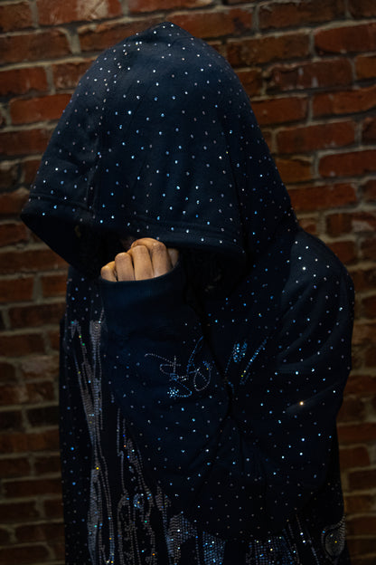 "USA 26 RC" RHINESTONE HOODIE