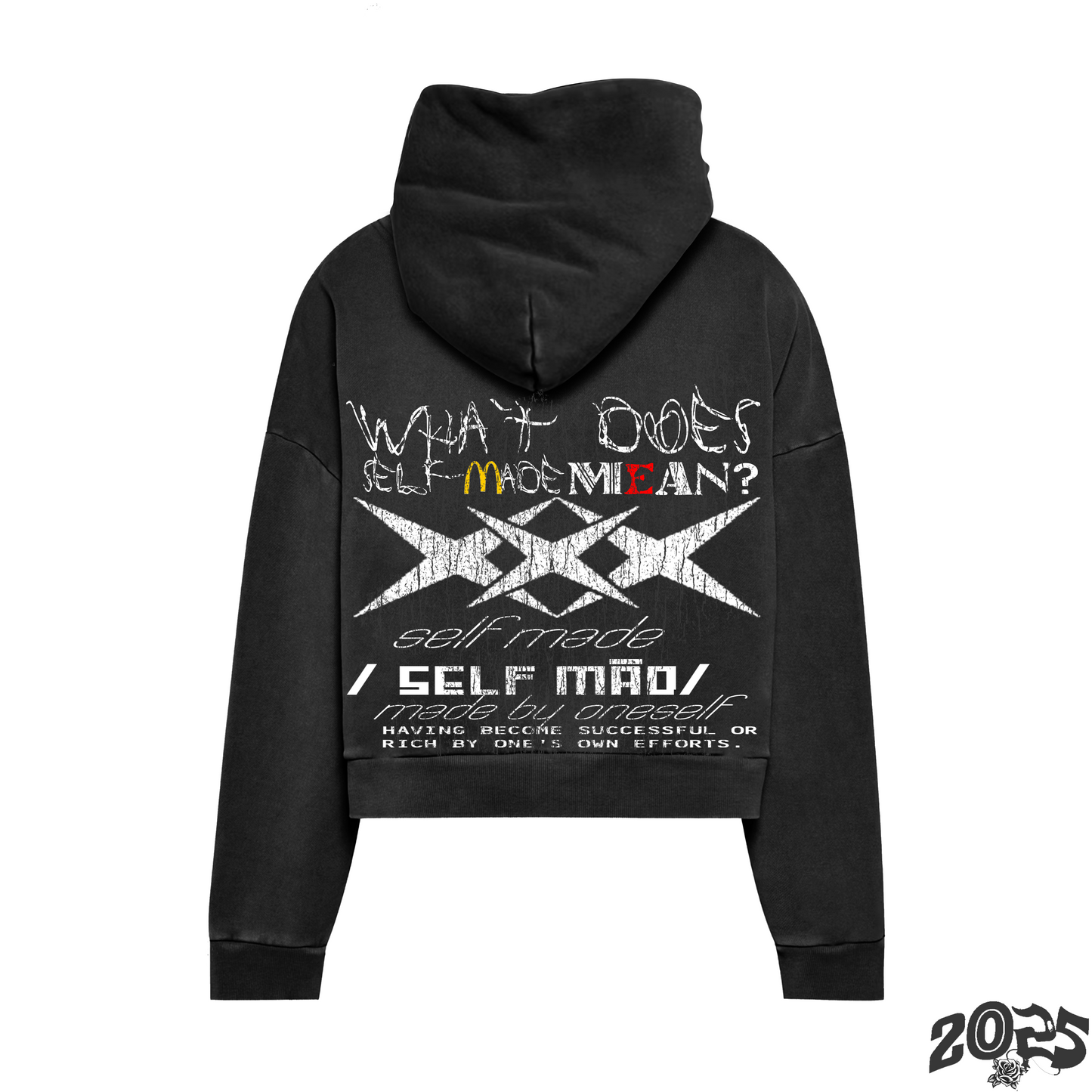 "ROSECLTR MMXXI" GRAPHIC HOODIE