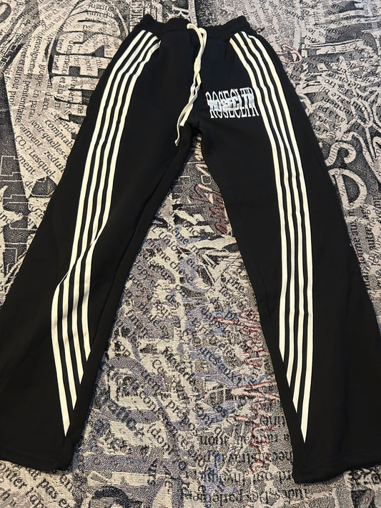 "ROSECLTR STRIPE JOGGERS"