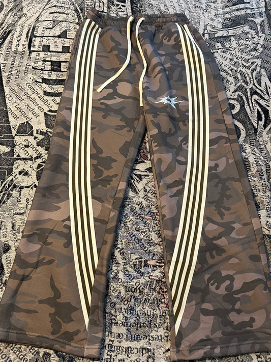 "ROSECLTR STAR STRIPE JOGGERS"