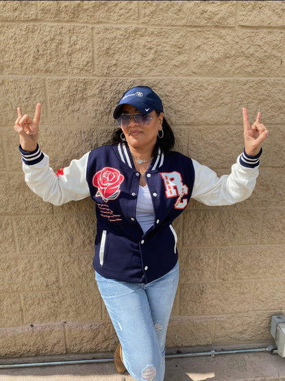 Rose Culture Varsity Jacket