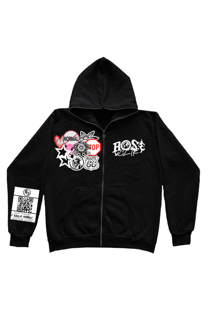 "RoseCLTR" ZIP-UP JACKET