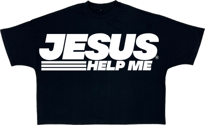 "JESUS HELP ME" OVERSIZED SHIRT