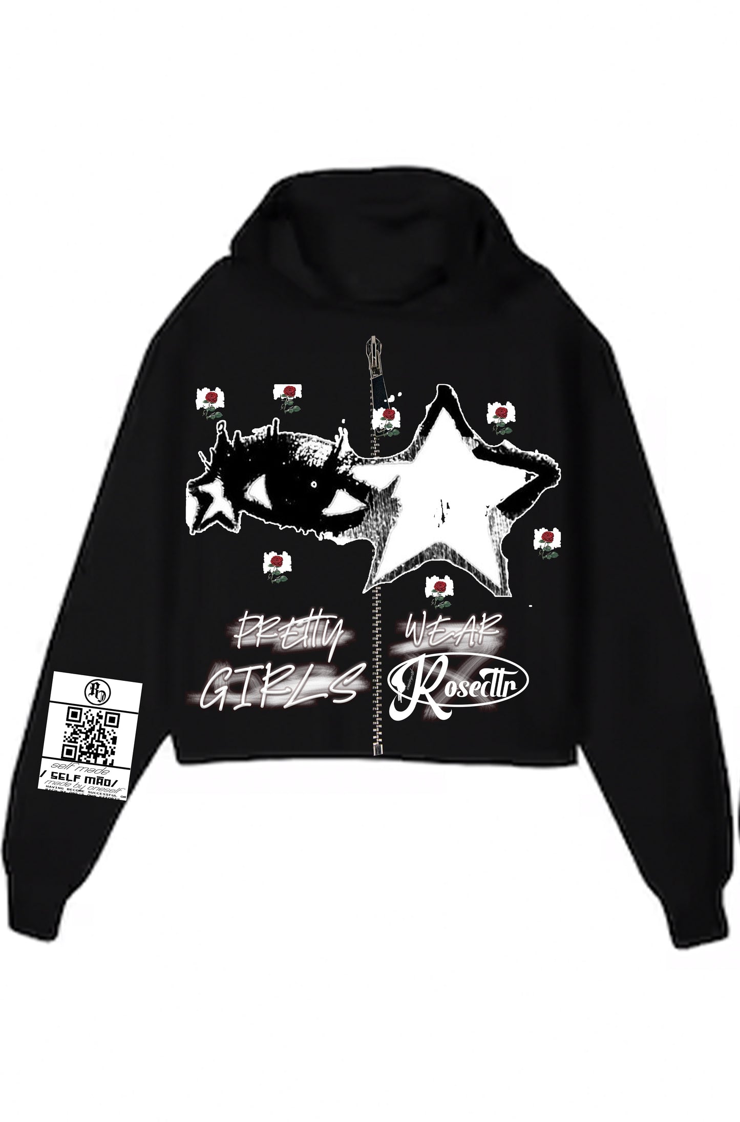 "Pretty Girls Wear RoseCLTR" Jacket
