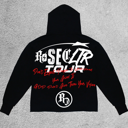 "ROSECLTR CROPPED HOODIE" V2
