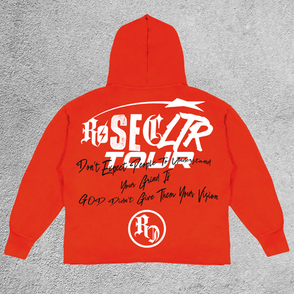 "ROSECLTR CROPPED HOODIE" V2