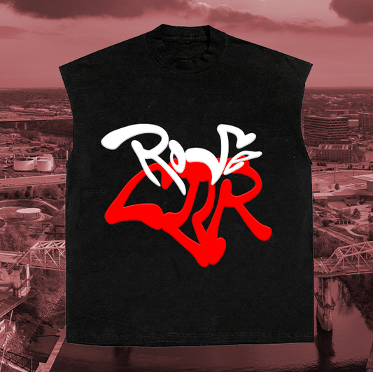 Sleeveless "RoseCLTR" T-Shirt