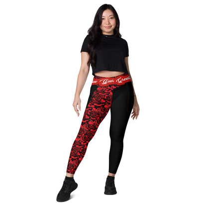 KYG Roses Leggings