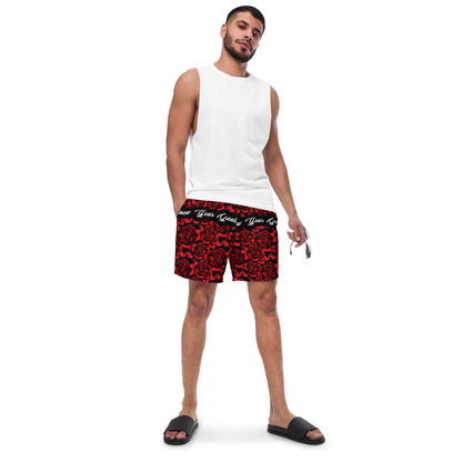 Men's Know Your Greatness swim trunks