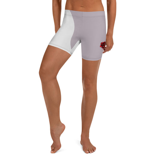 Origami 3Roses Biker Shorts