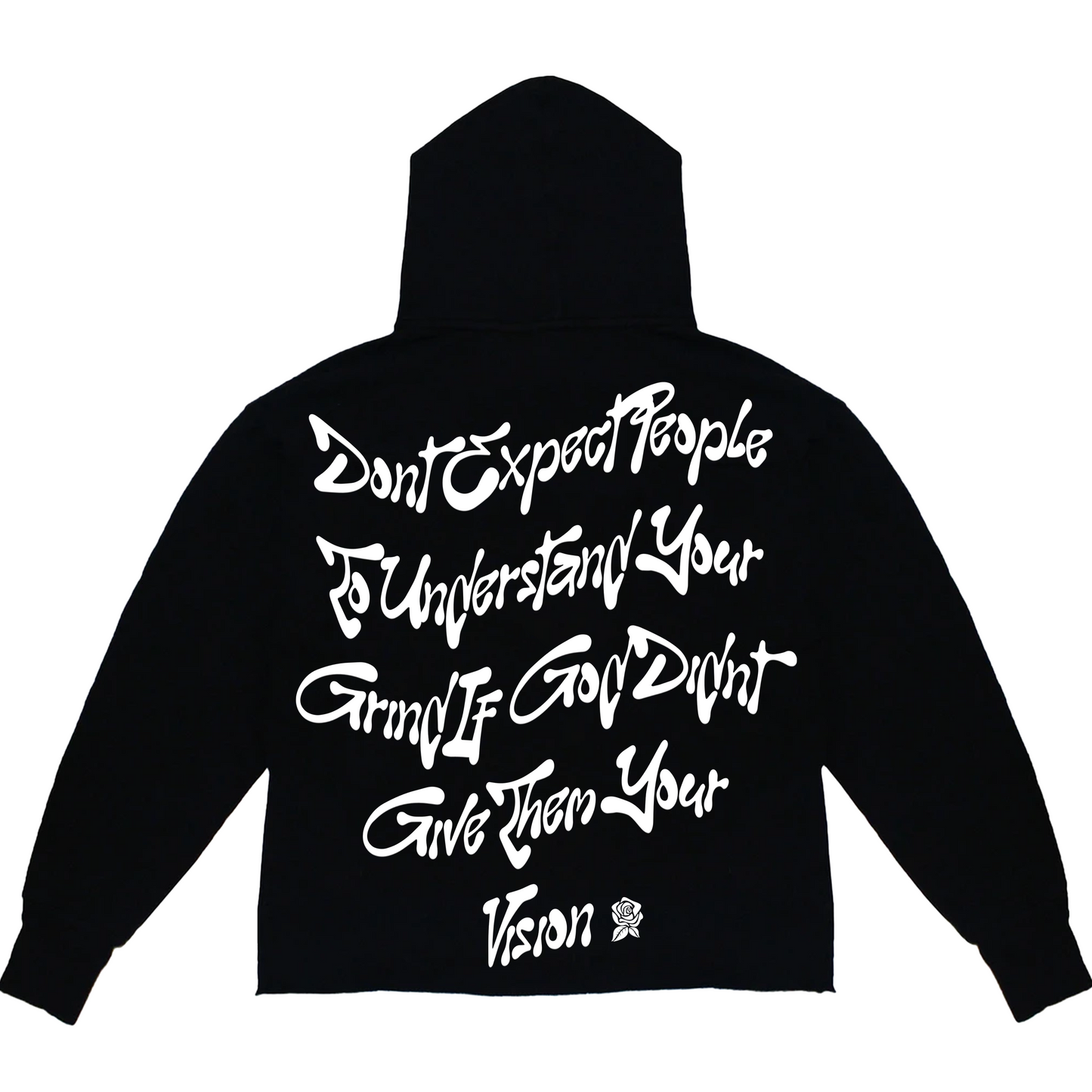 "RoseCLTR V1" Cropped Hoodie