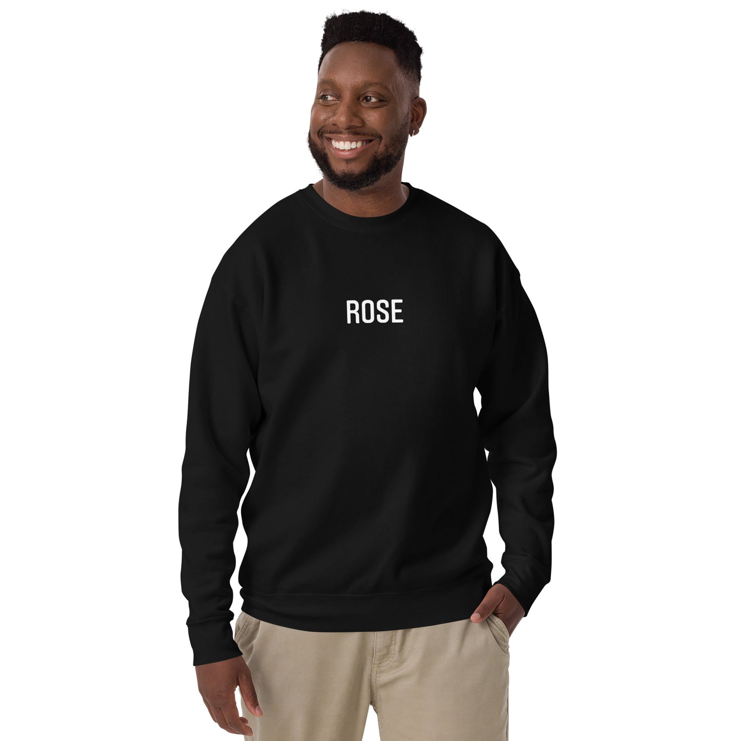 Unisex Premium Rose Branded Sweatshirt