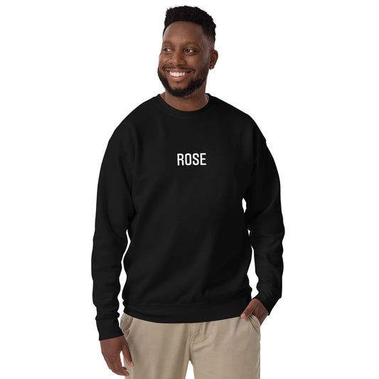 Unisex Premium Rose Branded Sweatshirt