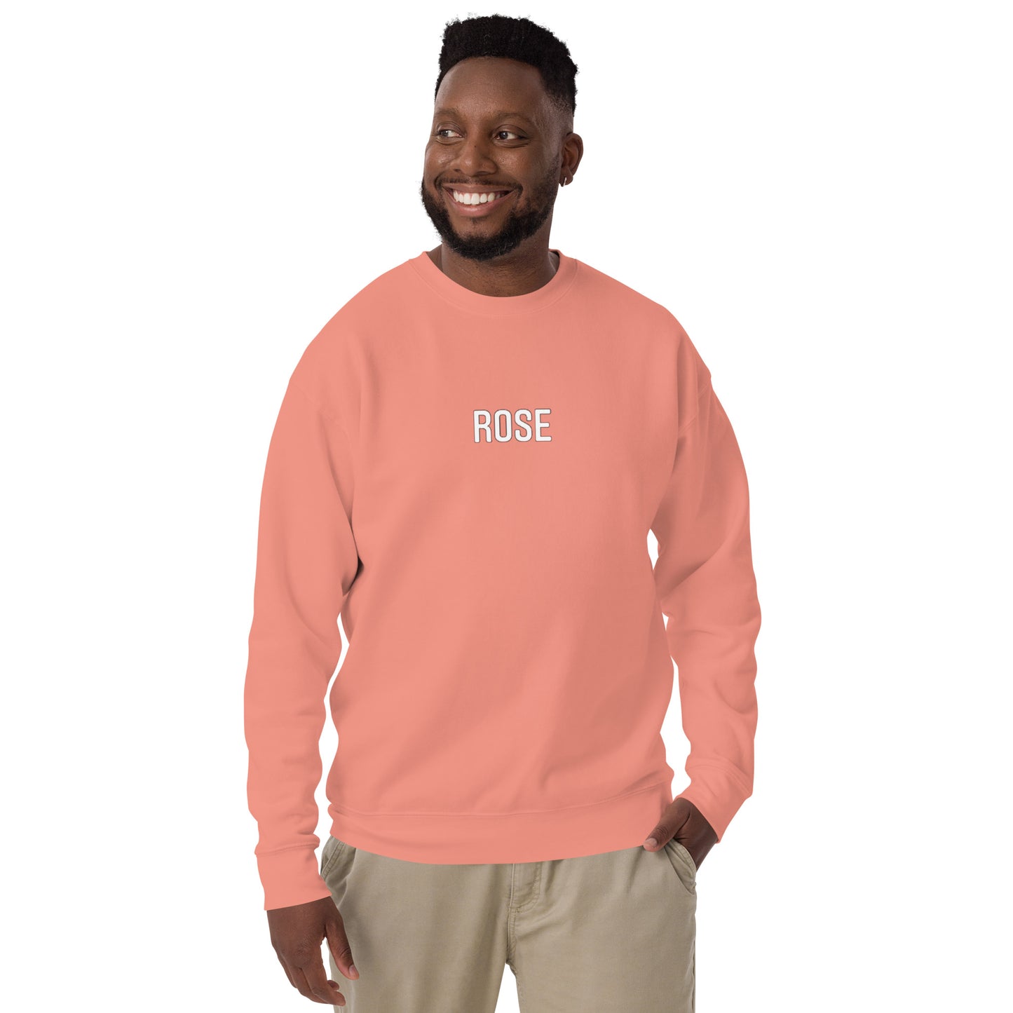 Unisex Premium Rose Branded Sweatshirt