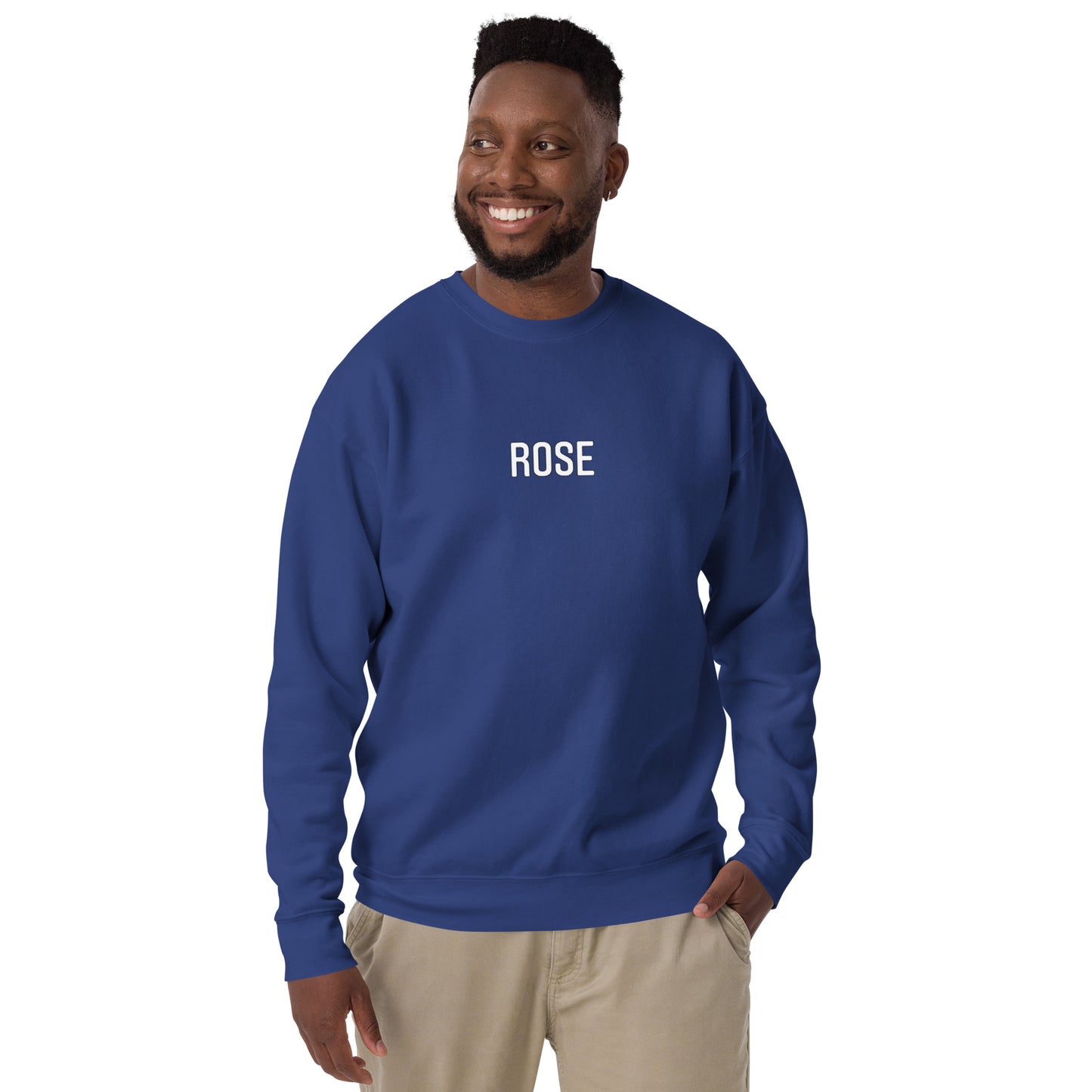 Unisex Premium Rose Branded Sweatshirt